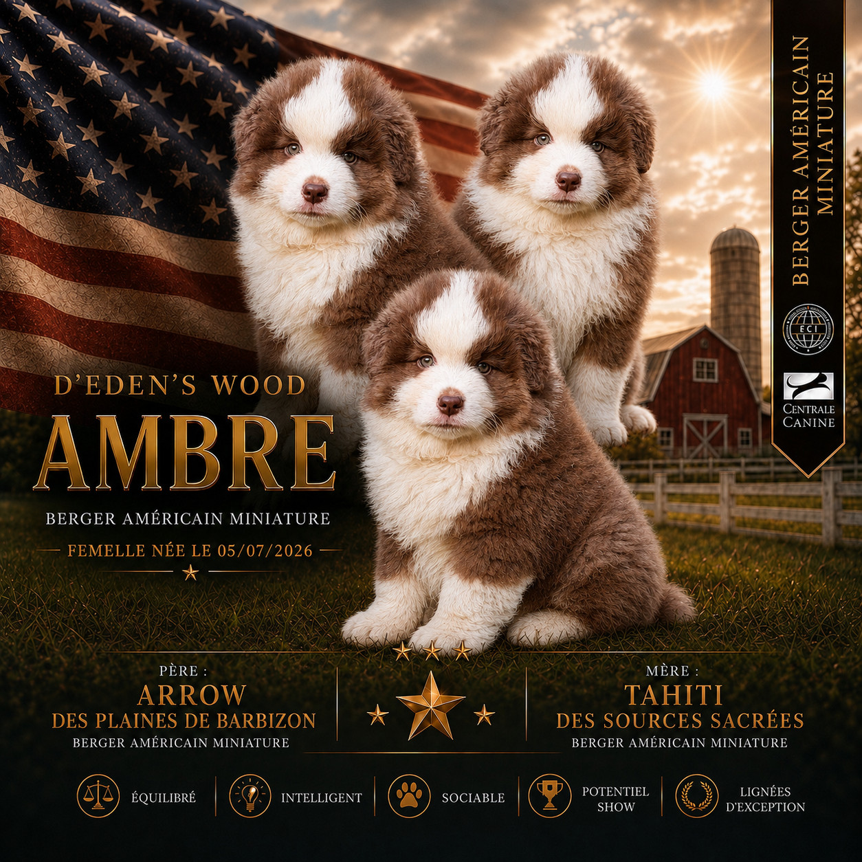 BORN TO INSPIRE AMBER D'Eden's Wood