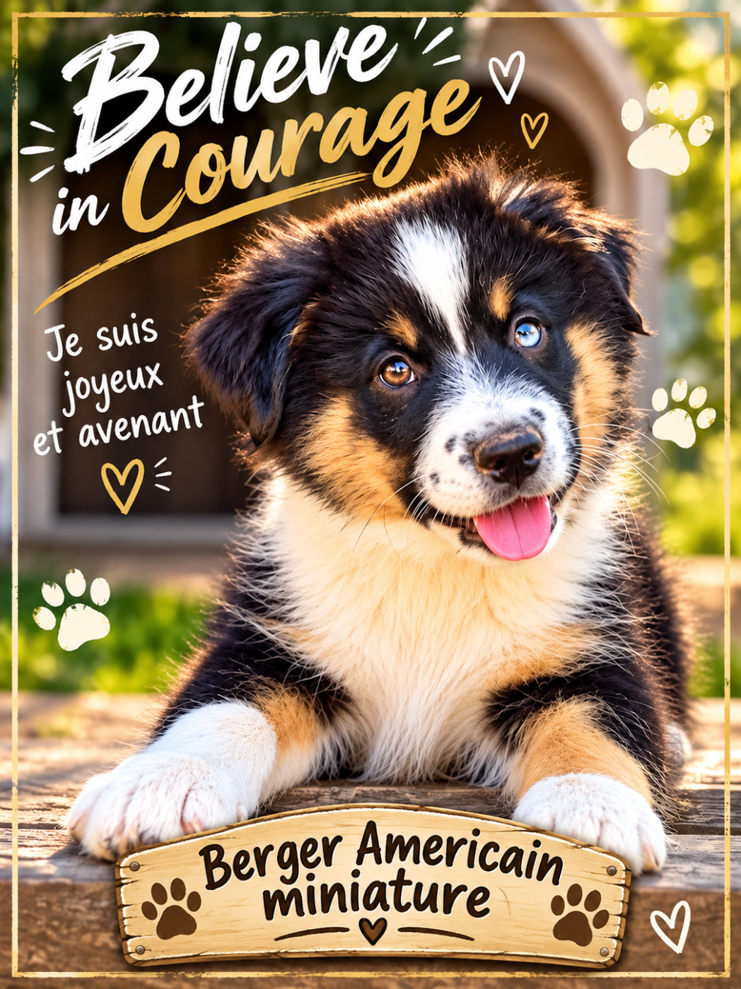 D'Eden's Wood - Chiots disponibles - Berger Américain Miniature 